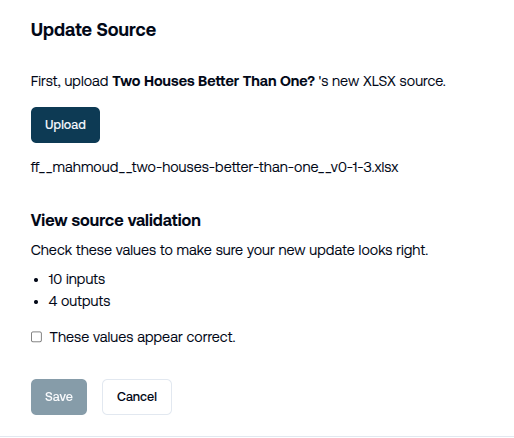 View admin upload